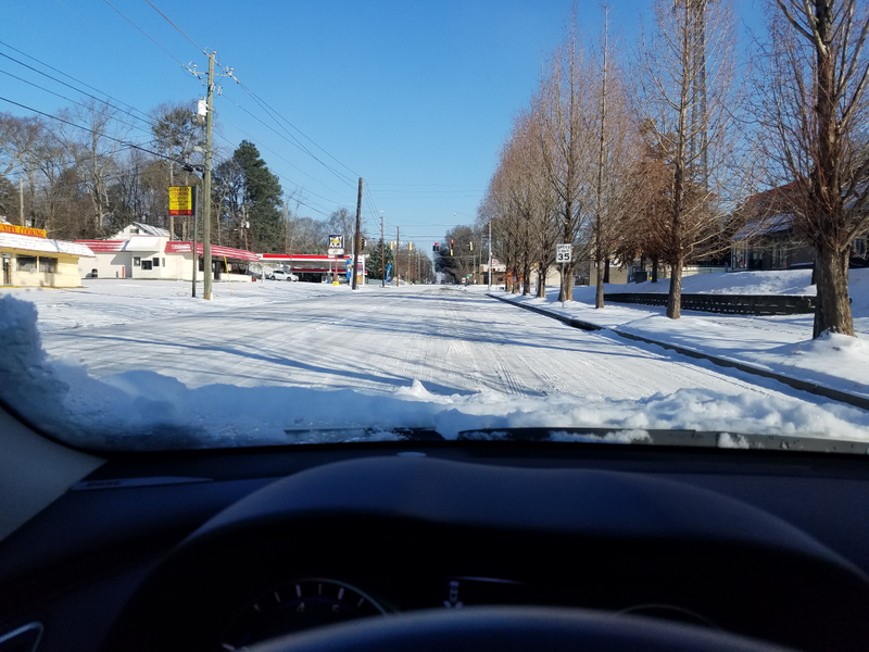 Illustration for article titled Atlanta in the snow